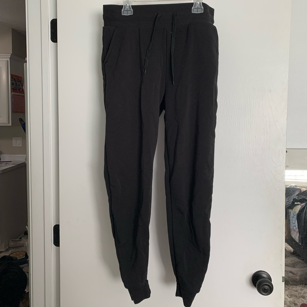 Black joggers